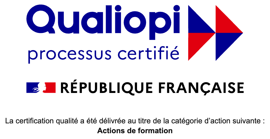 Qualiopi processus certifié - République Française - Actions de formation
